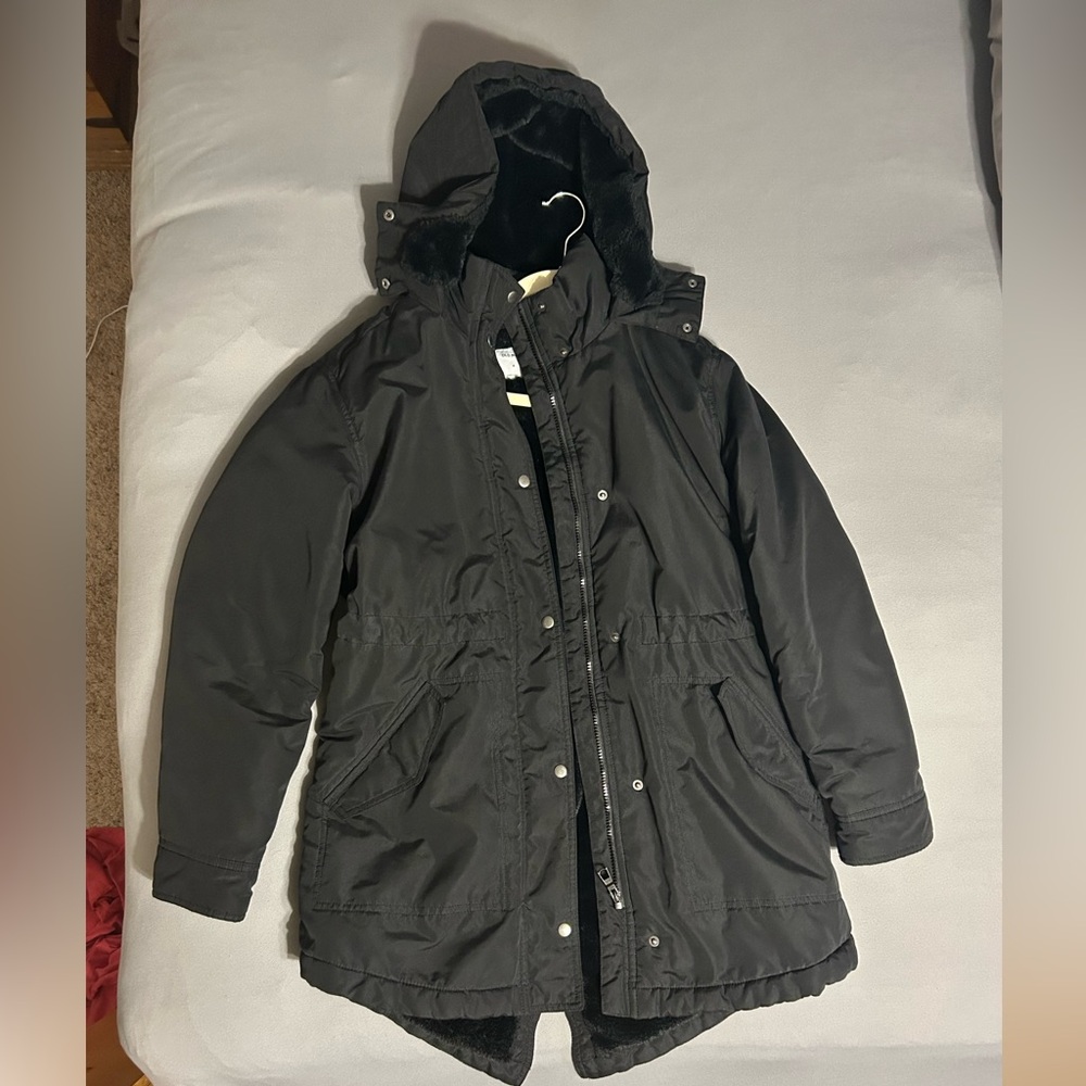 Women’s Old Navy Black Fleece Jacket